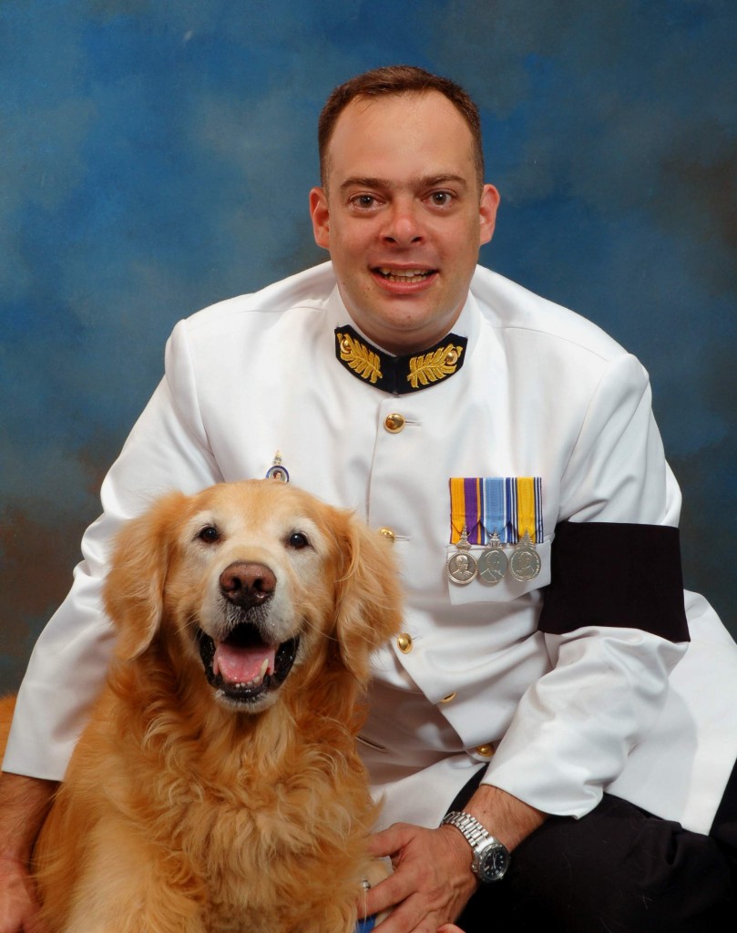 Patrick Bundock with Sandy Le Dix